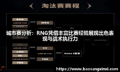 城市赛分析：RNG凭借丰富比赛经验展现出色表现与战术执行力