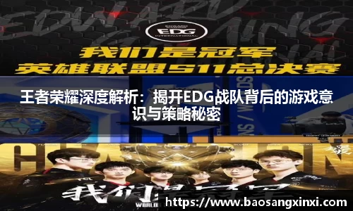 王者荣耀深度解析：揭开EDG战队背后的游戏意识与策略秘密