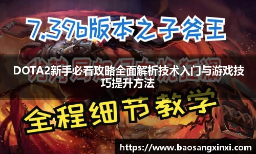 DOTA2新手必看攻略全面解析技术入门与游戏技巧提升方法